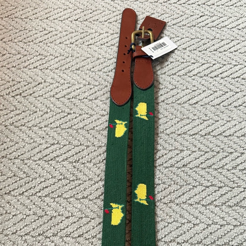 Size 38 Men’s Belt from the 2024 Masters.